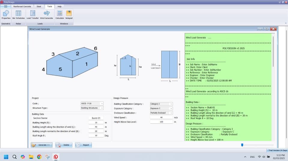 PolyDesign : Steel & Concrete Design Software